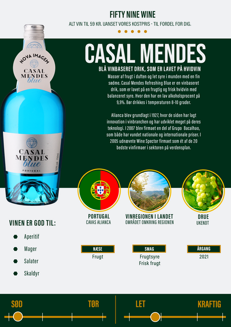 Casal Mendes - Blue wine