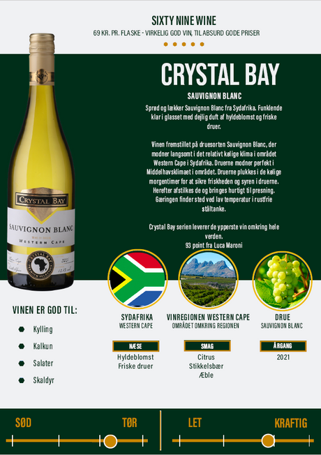 Crystal Bay - Sauvignon Blanc